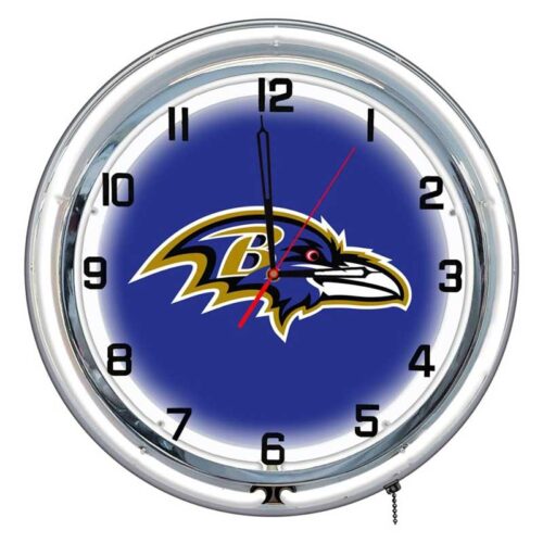 Imperial-Baltimore-Ravens-18-Neon-Clock2