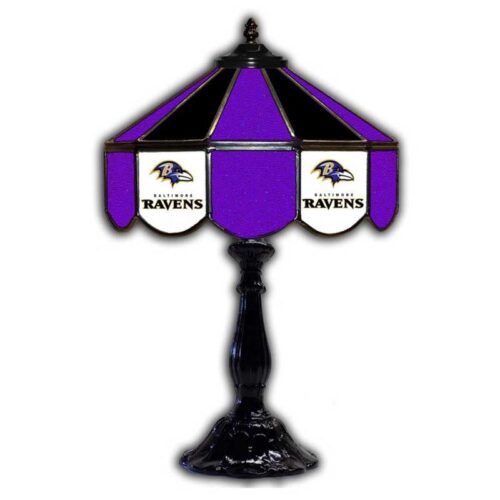 Imperial-Baltimore-Ravens-21-Glass-Table-Lamp