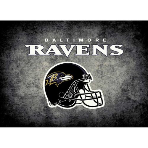 Imperial-Baltimore-Ravens-8-x-11-Distresed-Rug2