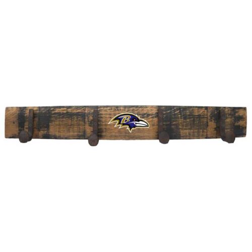 Imperial-Baltimore-Ravens-Oak-Barrel-Coat-Rack2