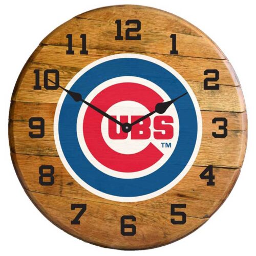 Imperial-Chicago-Cubs-Oak-Barrel-Clock2