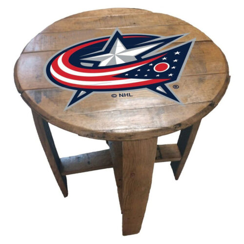 Imperial-Columbus-Blue-Jackets-Oak-Barrel-End-Table2