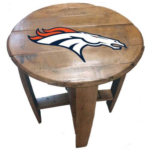 Imperial-Denver-Broncos-Oak-Barrel-End-Table2