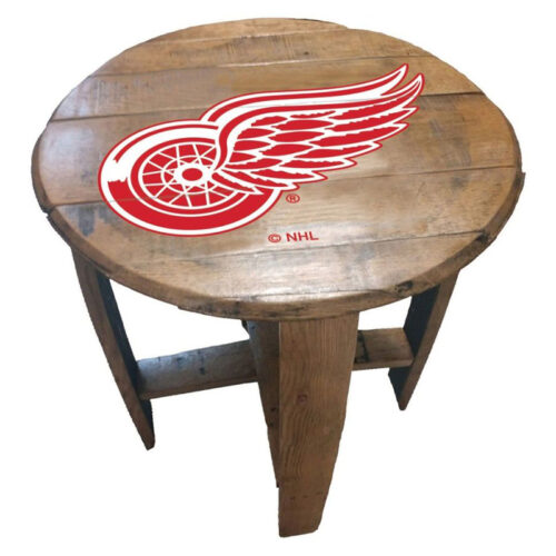 Imperial-Detroit-Red-Wings-Oak-Barrel-End-Table2