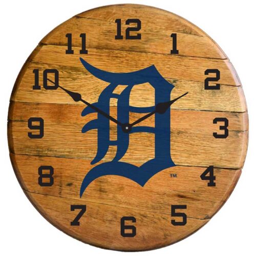 Imperial-Detroit-Tigers-Oak-Barrel-Clock2