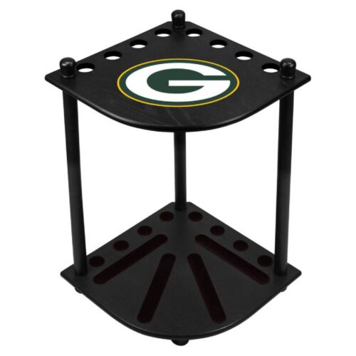 Imperial Green Bay Packers Corner Cue Rack