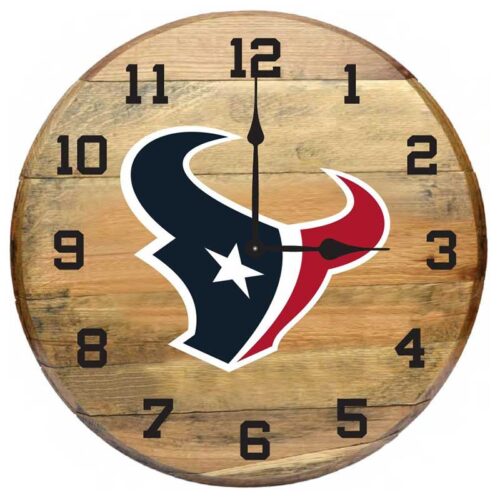 Imperial-Houstan-Texans-Oak-Barrel-Clock2