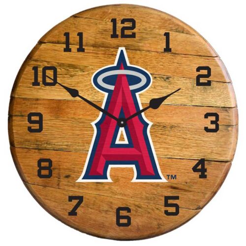 Imperial-Los-Angeles-Angels-Oak-Barrel-Clock2