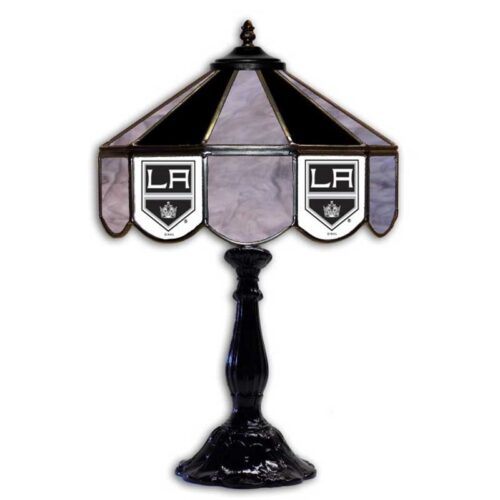 Imperial-Los-Angeles-Kings-21-Glass-Table-Lamp
