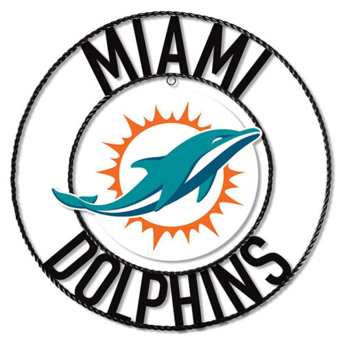 Imperial-Miami-Dolphins-Wrought-Iron-Wall-Art3