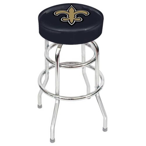 Imperial-New-Orleans-Saints-Chrome-Bar-Stool2