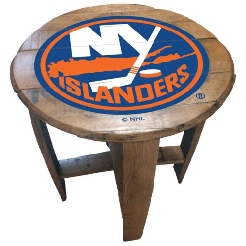 Imperial-New-York-Islanders-Oak-Barrel-End-Table2