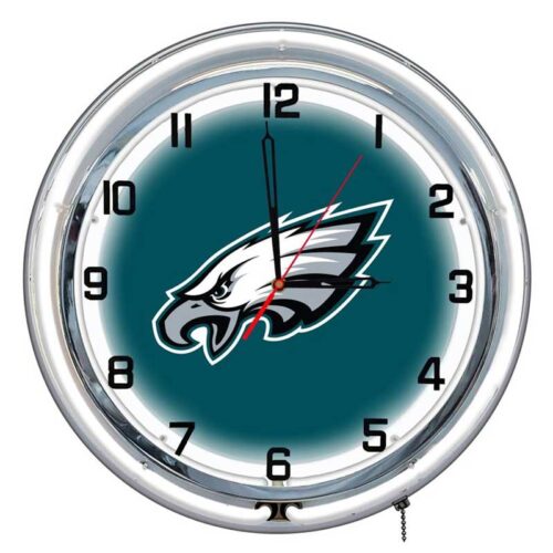 Imperial-Philadelphia-Eagles-18-Neon-Clock2