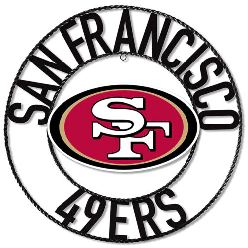 Imperial-San-Francisco-49ERS-Wrought-Iron-Wall-Art3