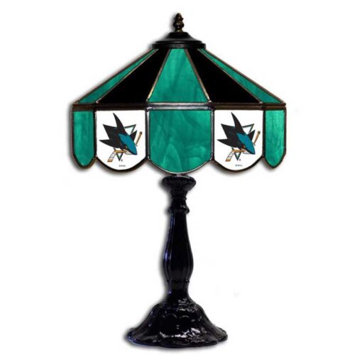 Imperial-San-Jose-Sharks-21-Glass-Table-Lamp