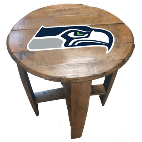 Imperial-Seattle-Seahawks-Oak-Barrel-End-Table2