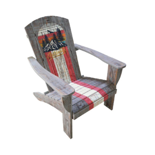 Imperial University of Alabama Adirondack Chair 1