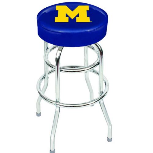 Imperial-University-of-Michigan-Chrome-Bar-Stool1