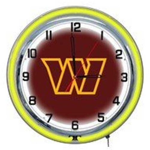 Imperial-Washington-Commanders-18-Neon-Clock1