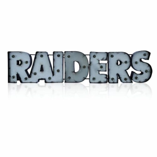 Las Vegas Raiders Recycled Logo Sign 1