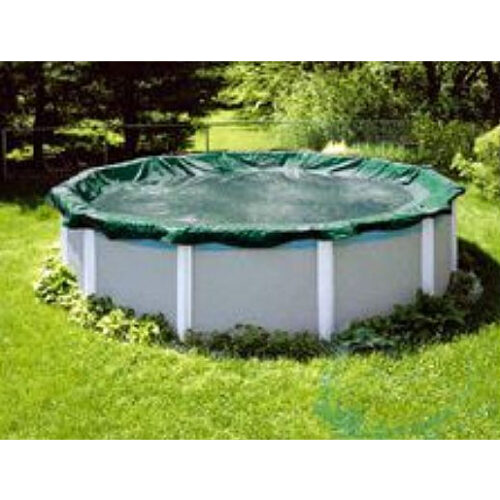 PoolTux 101037AU Unbound Above Ground 33' Round Winter Cover 1