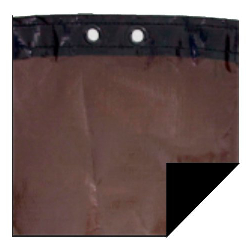 PoolTux BB1224 Brown and Black 12 x 24 Oval Winter Cover 2