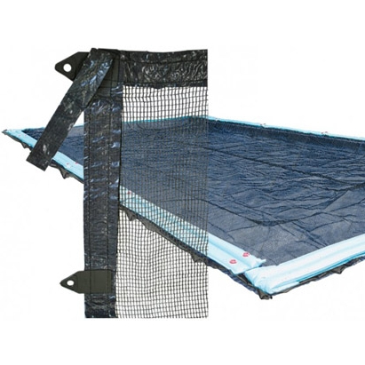 PoolTux LN1729I 12' x 24' Rectangle Inground Leaf Guard 1