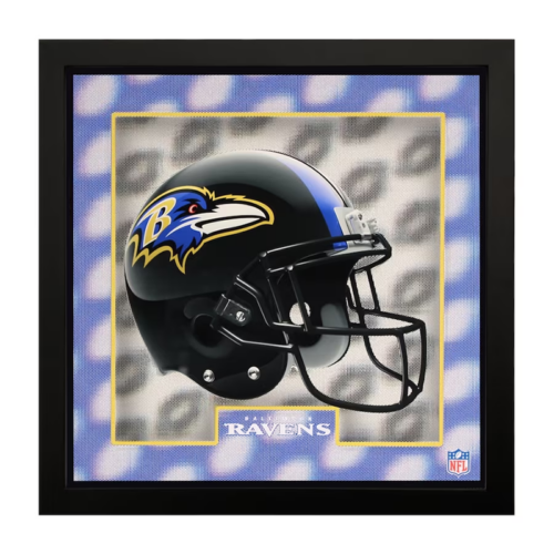 Imperial Baltimore Ravens 5D 16 x 16 Framed Wall Art