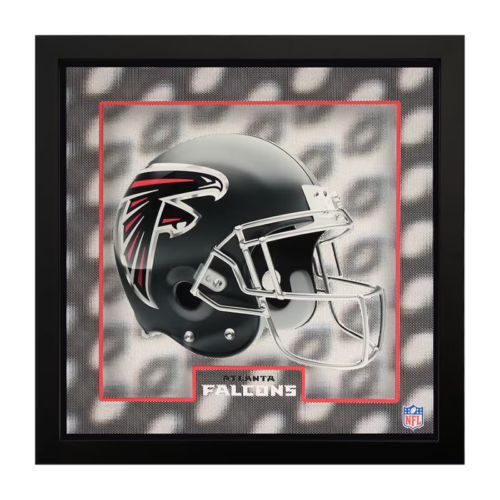 Imperial Atlanta Falcons 5D 16 x 16 Framed Wall Art