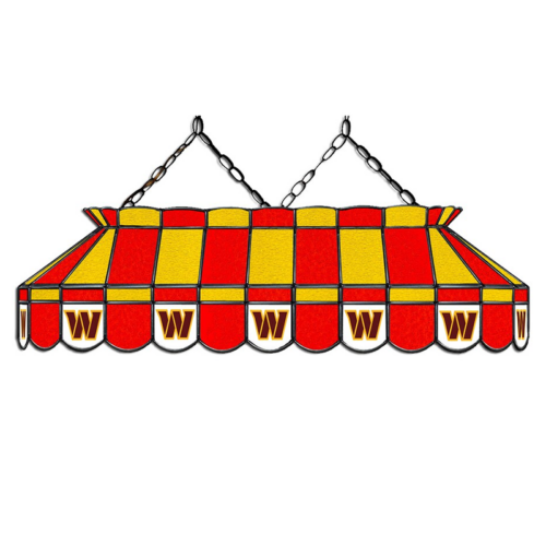 Imperial Washington Commanders 40 Glass Billiard Lamp