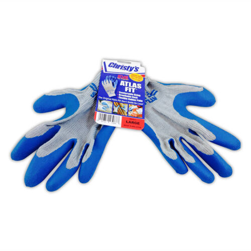 T. Christy Enterprises 9680-L Large Flex Tuff Latex Coated Gloves Manufacturer Name:T Christy Enterprises. Heavy-duty band for wrist protection. Size Large Flex Tuff Latex Coated.