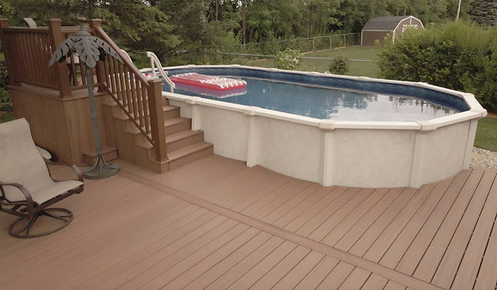 Ashford Above Ground Pool Kit Lifestyle 2