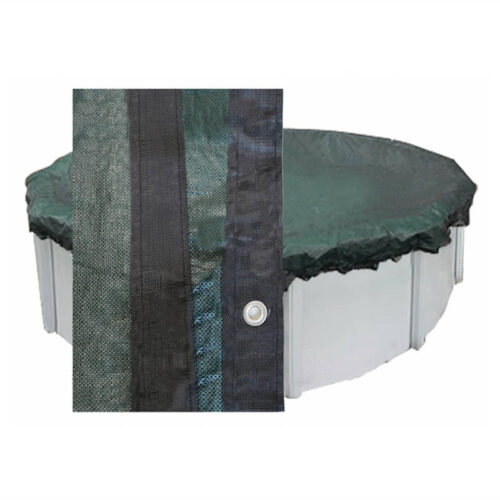 Midwest Canvas MWC24 24' Above Ground Round Mesh Winter Cover