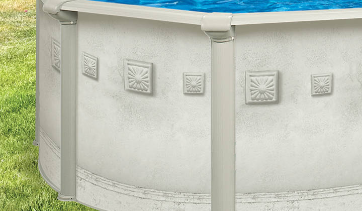 Millennium Above Ground Pool Kit Wall Close Up