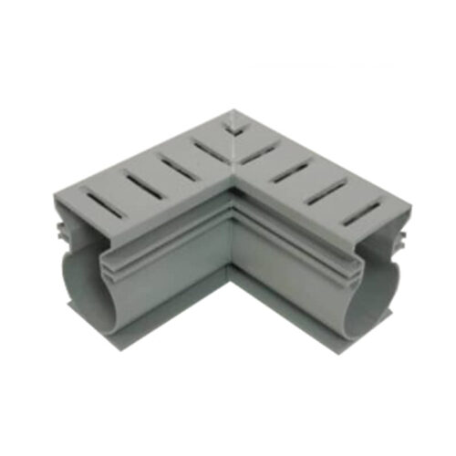 Stegmeier SR9G Gray 90 Degree Super Drain