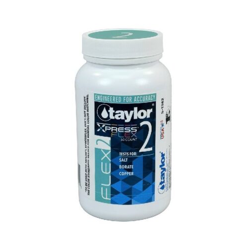 Taylor Technologies S-1362 Flex 2 Test Strips 50 Count Bottle