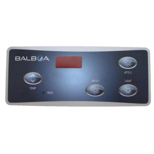 Balboa 10418 Duplex Digital LED Control Panel Overlay
