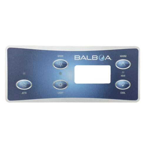 Balboa 10669 LCD Lite Duplex Control Panel Overlay