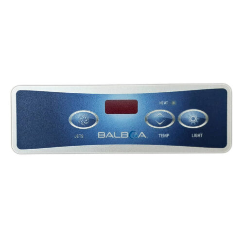 Balboa 10753 3 Button Lite Duplex Control Panel Overlay