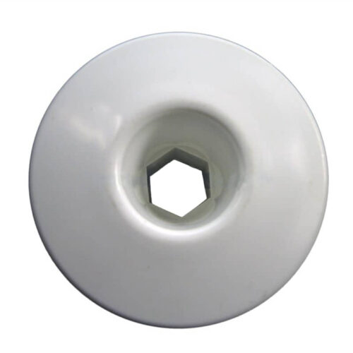 Waterway 215-9840 White Spa Ozone Cluster Jet Wall Fitting