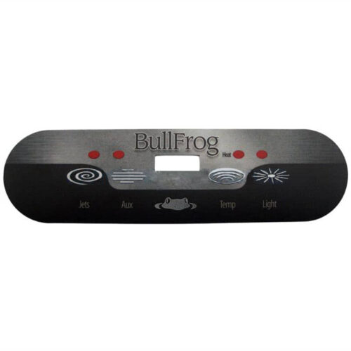 Bullfrog 65-1133 Topside Control Panel Overlay