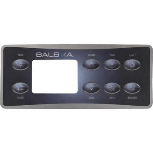 Balboa 10299 Deluxe LCD 8 Button Overlay