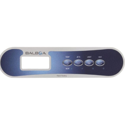 Balboa 12511 TP400T LCD Control Panel Overlay
