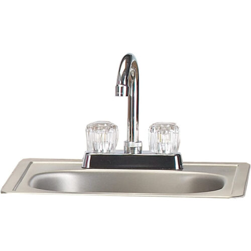 Bull Standard Stainless Steel Sink and Faucet 1