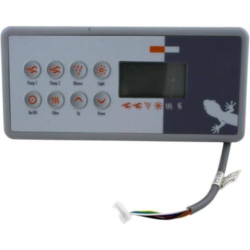 Gecko BDLTSC8GE1 Topside Control Panel with Overlay
