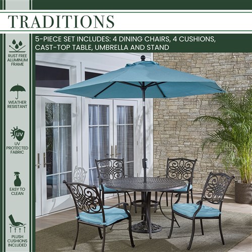 Traditions 5 Piece Dining Set - Image 34