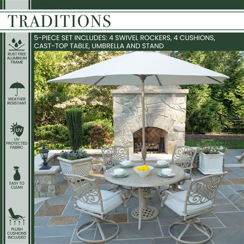 Traditions 5 Piece Dining Set - Image 36