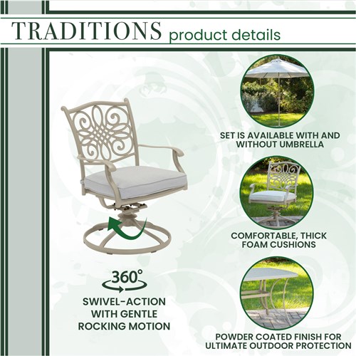 Traditions 5 Piece Dining Set - Image 22