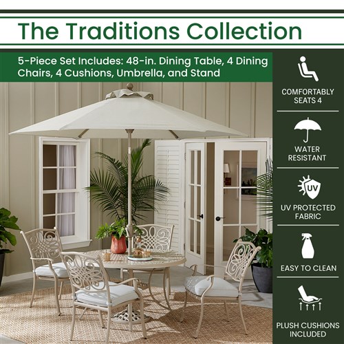 Traditions 5 Piece Dining Set - Image 41