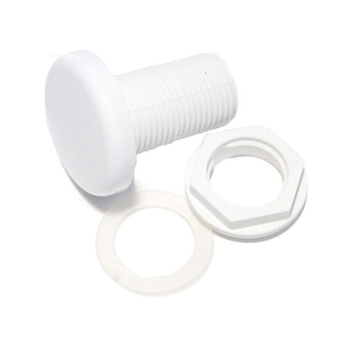 Balboa GG13712 White 1/2" Smooth Top Draw Air Control GG IND 1